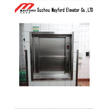 Elevador de alta segurança Dumbwaiter com cabine de aço inoxidável